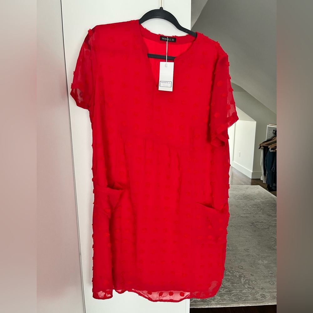 NWT Miholl Shift Dress with pockets